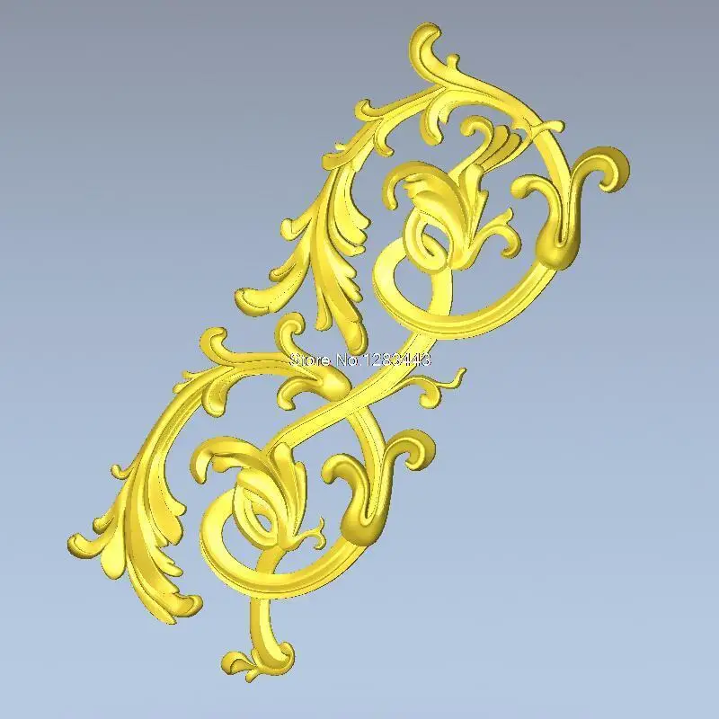 

Высокое качество, новая 3D модель для cnc 3D резной фигуры, скульптурная машина в STL пилке, 3D украшения мебели Decor_110