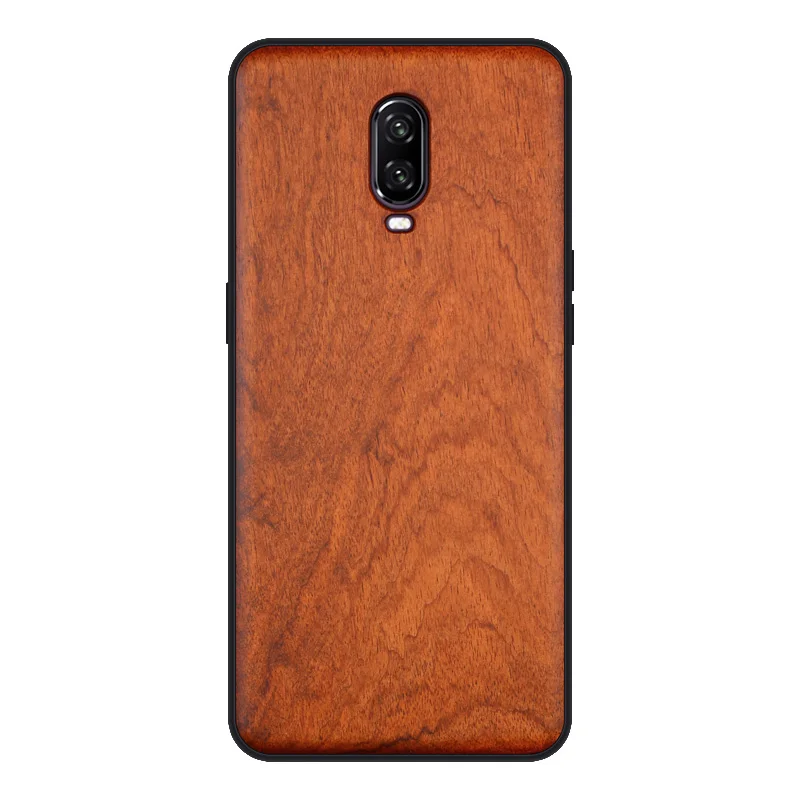 Настоящий деревянный ящик для One Plus 7 Pro 7 6T 6 5T дерево+ чехол с рамкой из термополиуретана чехол для One Plus 6 6T винтажный противоударный чехол для телефона