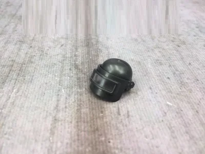 1pcs PUBG K6-3 шлема третьего уровня DIY строительные блоки военное оружие город кирпичи аксессуары Playmobil оригинальные игрушки для детей - Цвет: 1pcs