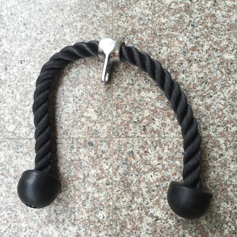 Нейлоновый шнурок для тренажерного зала бицепс занятий спортом|gym equipment|pull ropegym