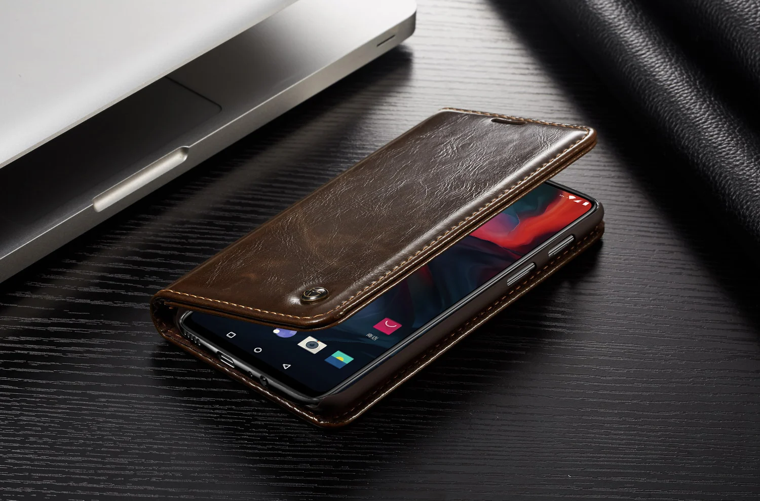 Чехол-кошелек из натуральной кожи с откидной крышкой для телефона Oneplus 3 6 Чехол для телефона One Plus Three Six 1+ 3 1+ 6