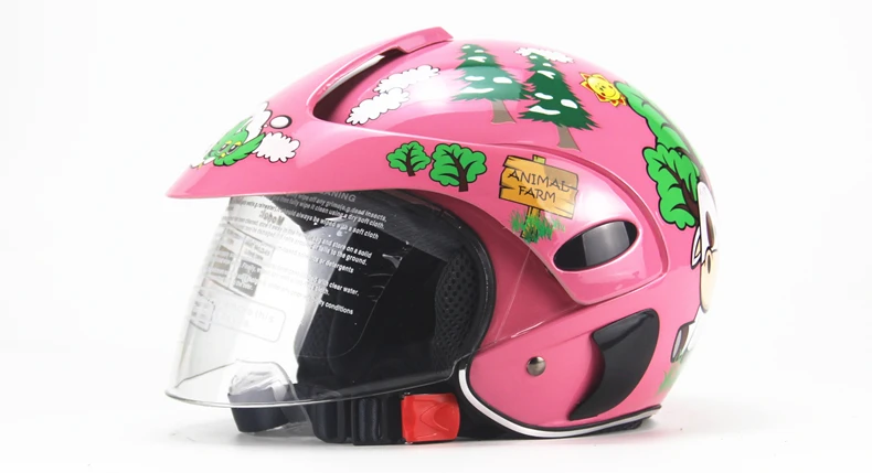 Детский мотоциклетный шлем TKOSM для мотокросса зимний теплый удобный защитный