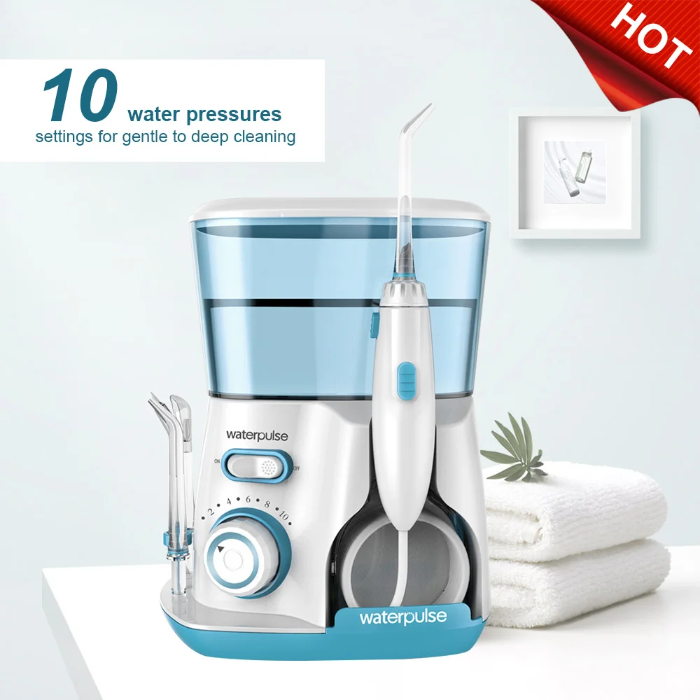 Ирригатор для полости рта Waterpulse V300G 800 мл 5 насадок|Ирригаторы рта| |