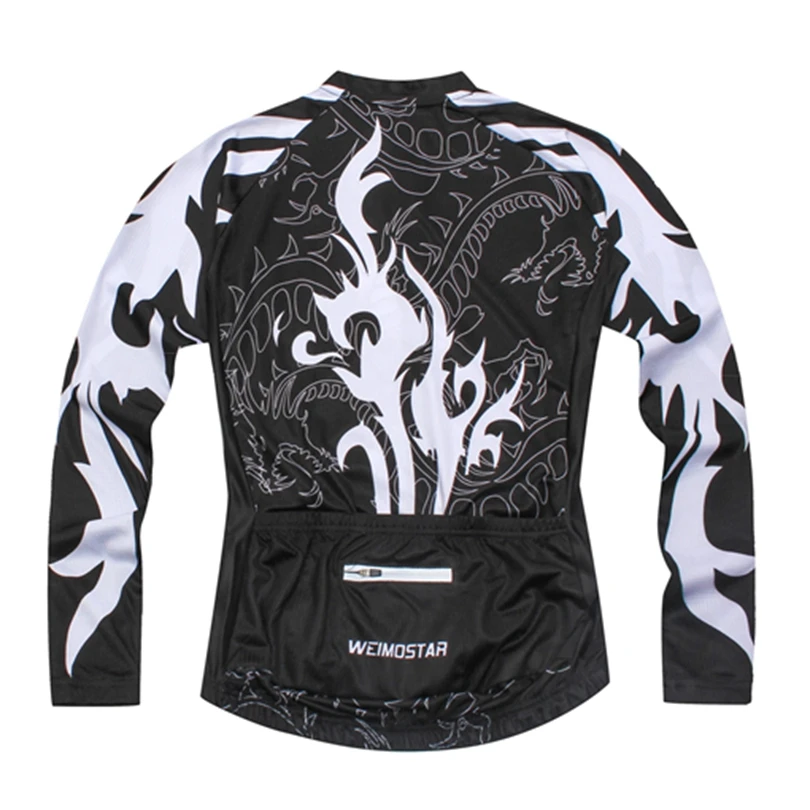 Футболка WEIMOSTAR Pro мужская с длинным рукавом Джерси для велоспорта дышащая одежда