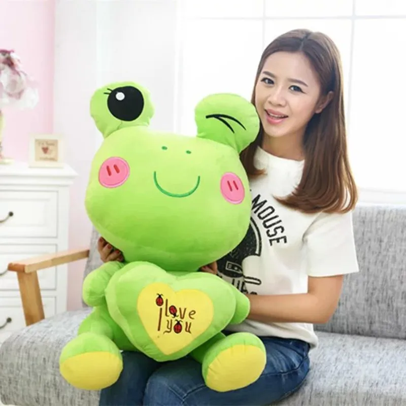 Детская плюшевая игрушка лягушка 45 см 2016 дюйма|birthday gift|frog dollsplush toys |