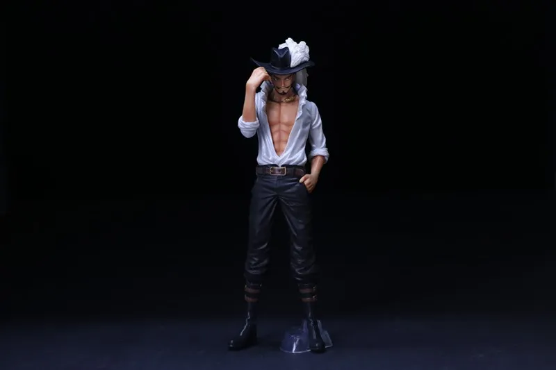 One piece Sir Crocodile Dracule Mihawk donquixote doflamingo 28 см аниме ПВХ фигурка Коллекционная модель игрушки