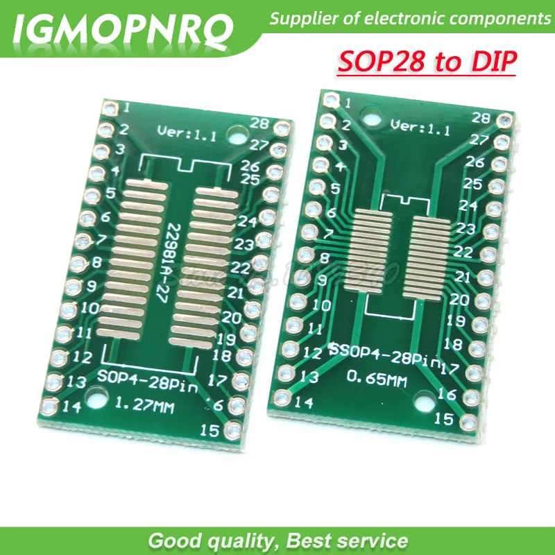 

Плата передачи данных TSSOP28, SSOP28, от SOP28 до DIP28, плата DIP Pin, адаптер TSSOP-28, SSOP-28, SOP от-28 до DIP-28, 10 шт.