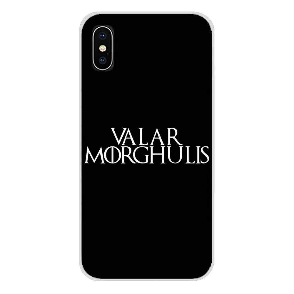 Мягкий ТПУ чехол HanHent Valar Morghulis Игра престолов для Nokia 2 3 5 6 8 9 230 3310 1 7 Plus LG Q6 X