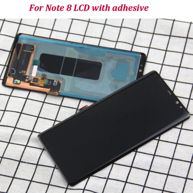 Супер AMOLED дисплей для samsung Galaxy Note 8 lcd сенсорный экран Note8 N9500 сменные детали ЖК