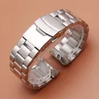 Сменный ремешок для часов, из нержавеющей стали, 18202224 мм