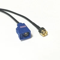 new modem coaxial cable rp sma male plug connector switch fakra connector rg174 cable 20cm 8inch adapter
