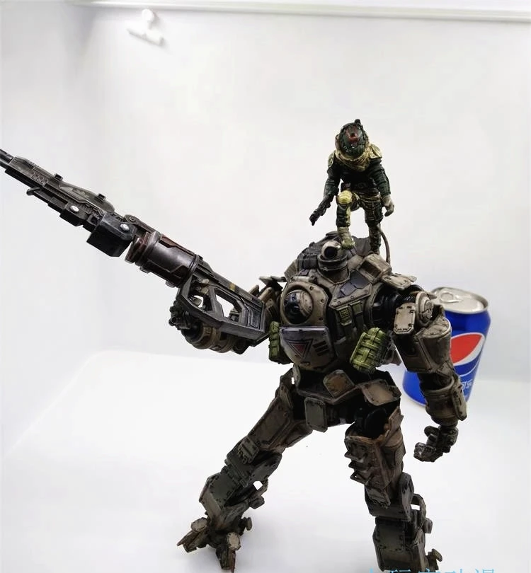 Играть искусство Titanfall рисунок Titanfall Atlas рисунок PA 27 см ПВХ фигурка игрушки играть Кай Titanfall рисунок