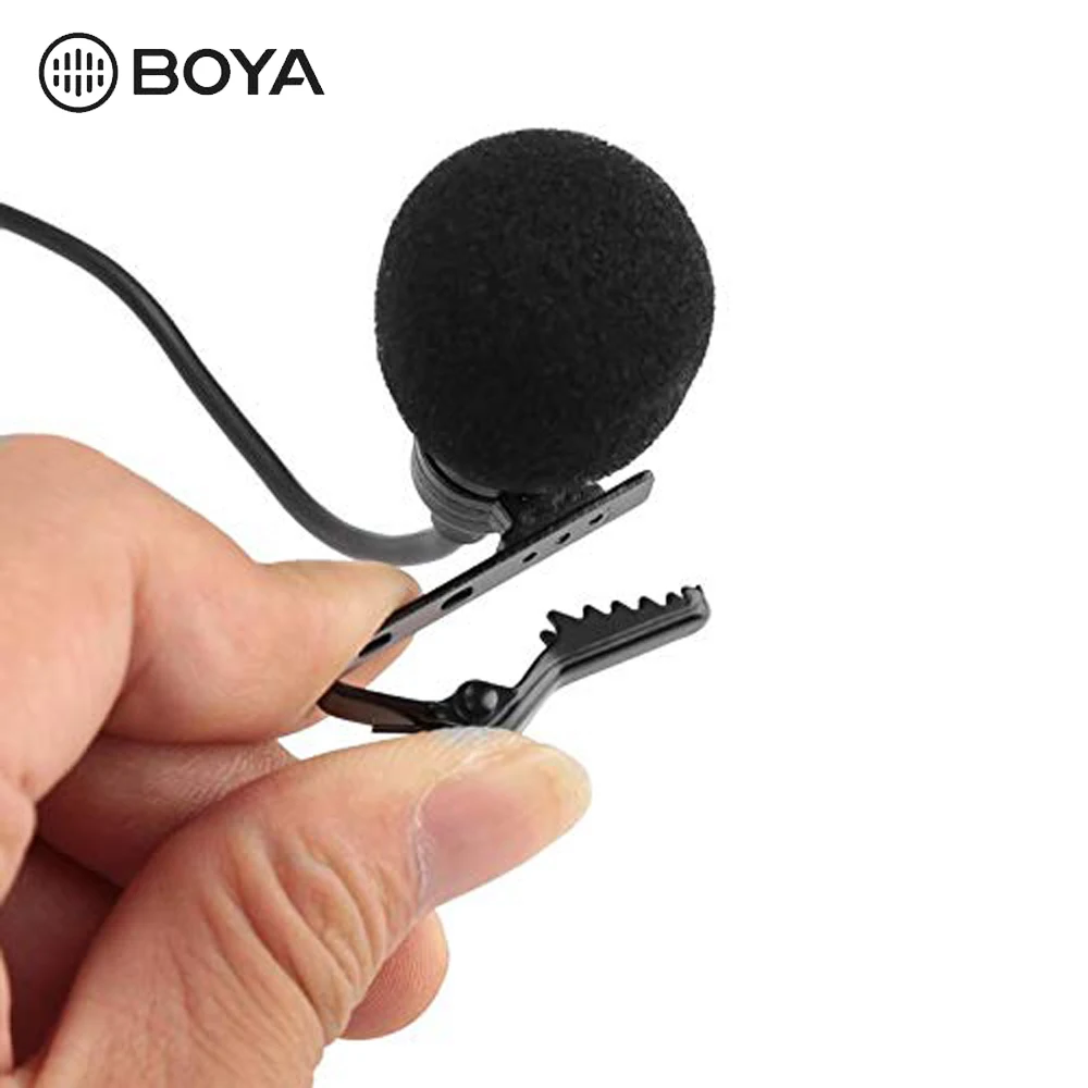 BOYA BY-M11C микрофонный конденсаторный Профессиональный кардиоидный петличный микрофон с отворотом XLR разъем с низкорезным фильтром