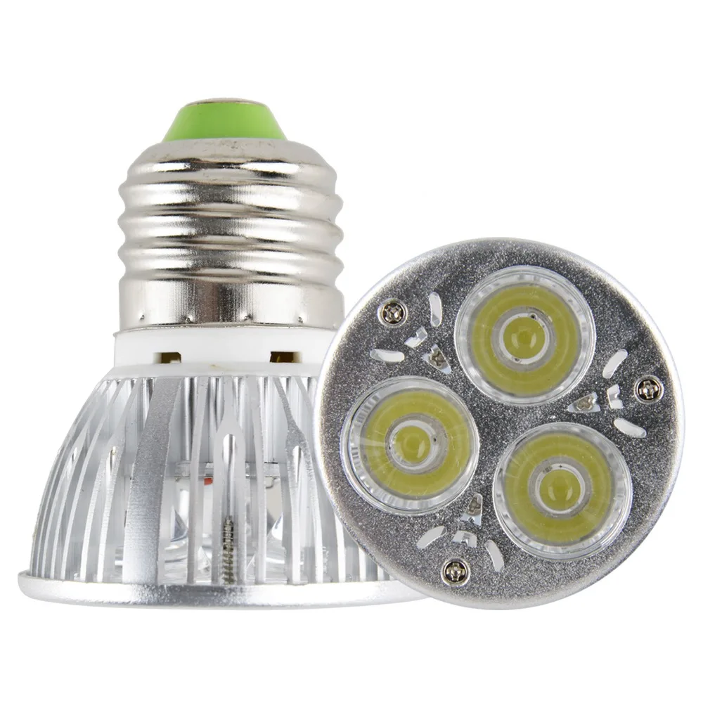 Светодиодная лампа EPISTAR 10 шт. E27 9W110V 220 V с регулируемой яркостью теплый