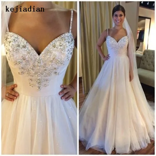 Vestido De Noiva Романтический летнее платье цвета слоновой кости кружевное пляжное
