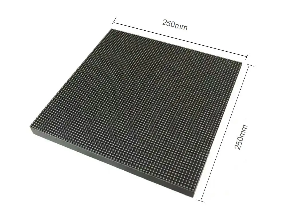 P4.81mm 250*250 мм Открытый Полноцветный SMD 52*52 пикселей светодиодный рекламный щит видео настенная панель экран светодиодный дисплей экран модуль для сцены