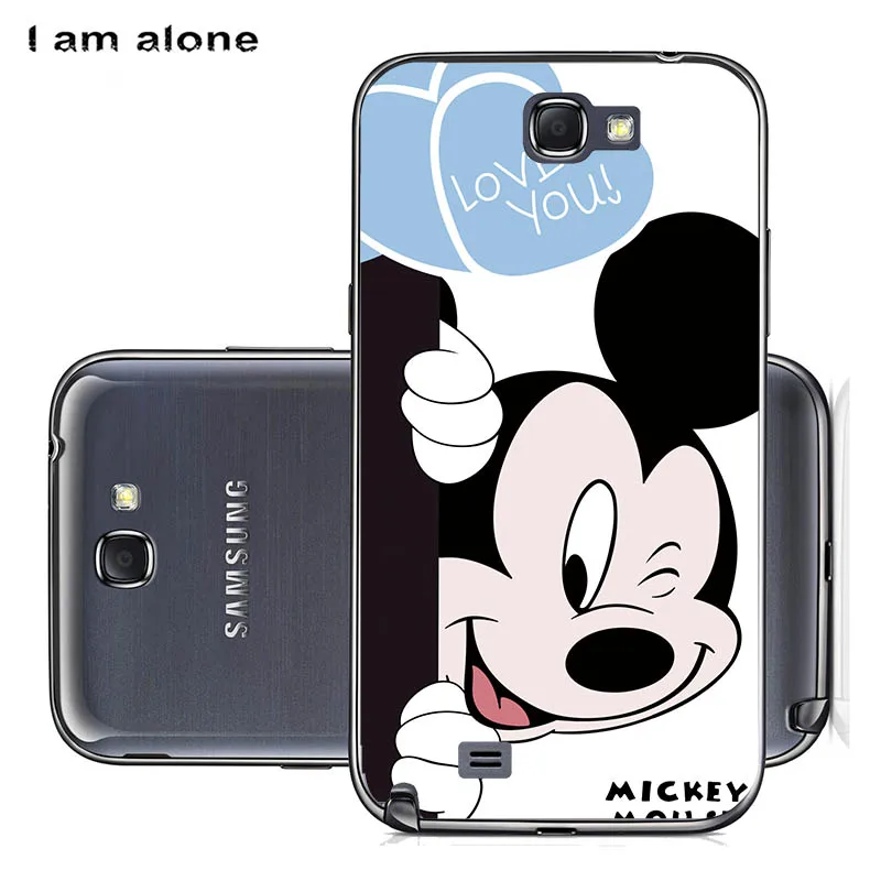 Чехлы для телефонов I am alone для samsung Galaxy Note 2 II N7100, 5,5 дюймов, жесткий пластиковый пакет, Модный Цветной Чехол для мобильного телефона - Цвет: PC HH58
