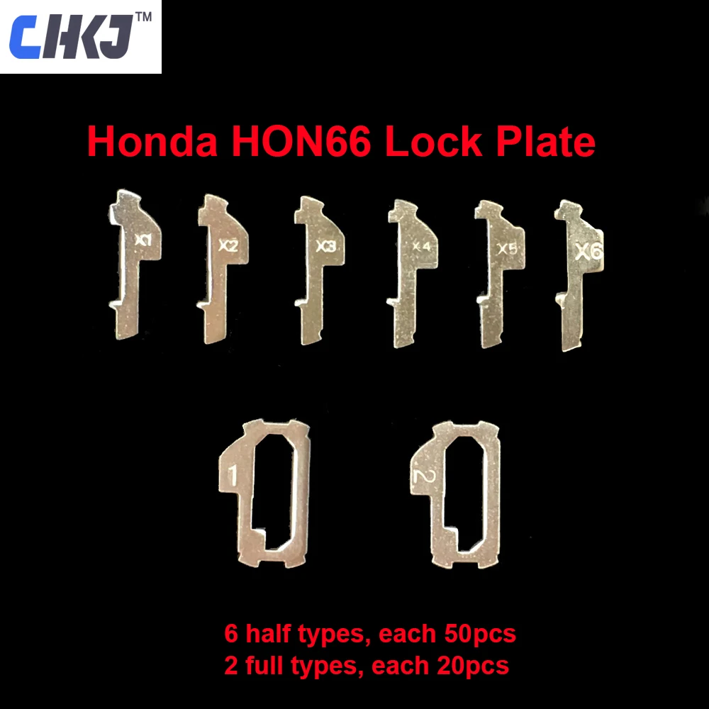 CHKJ 340 шт./лот Автомобильный Замок Рид для HONDA HON66 фиксатор пластины(300 шт половина 40 шт полный) Авто замок ремонт аксессуары слесарные принадлежности