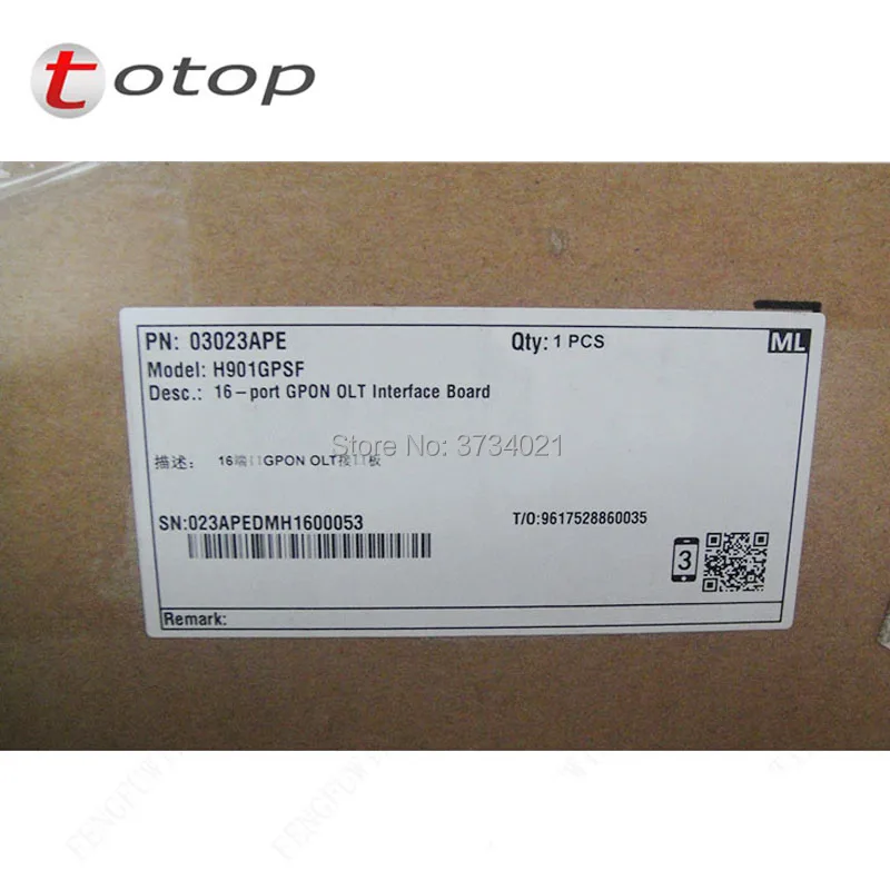 Плата HUAWEI Gpon OLT GPSF 16port C ++ для MA5800 OLT|Оптоволоконное оборудование| |
