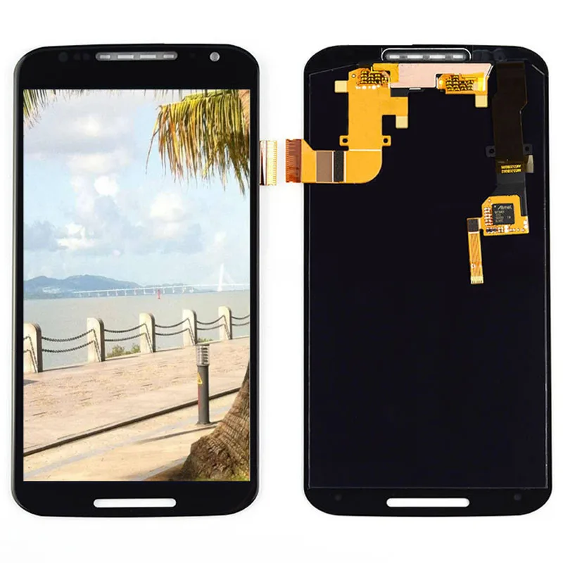 Для Motorola Moto X2 (2 го поколения) XT1092 XT1095 XT1097 XT1093 XT1096 ЖК дисплей сенсорный экран