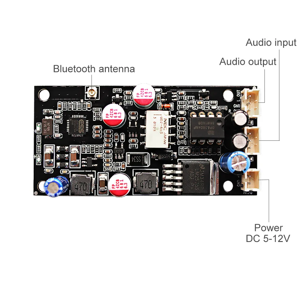 AIYIMA CSR8675 беспроводной Bluetooth 5 0 аудио стерео прием ES9018 DAC с антенной поддержка 24