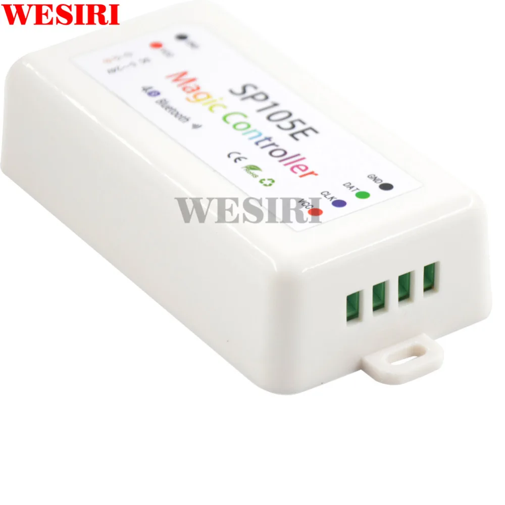 Светодиодная лента 2048 пикселей SP105E Magic Controller 4 0 Bluetooth APP WS2801 WS2811 WS2812B SK6812 LDP8806