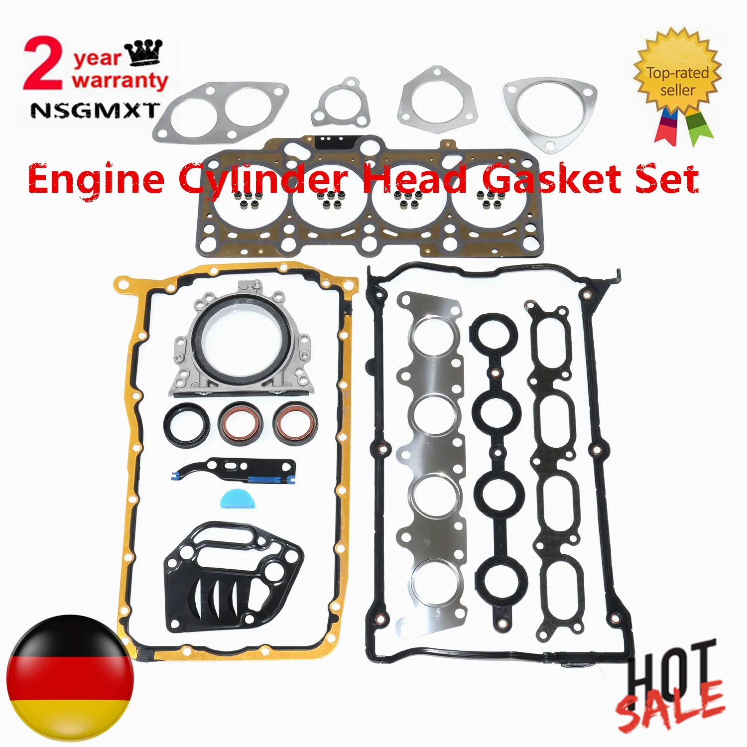 

AP01 Engine Cylinder Head Gasket Set For TT BORA BEETLE GOLF PASSAT, FOR Audi A3 8L1 1.8 T 06A198012A 06A198012 06A 198 012 A