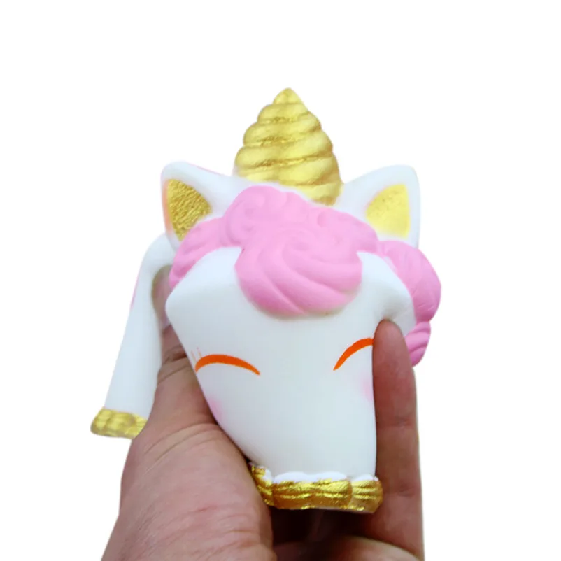 Милые игрушки для малышей Kawaii мультик пирожное медленно расправляющиеся мягкие