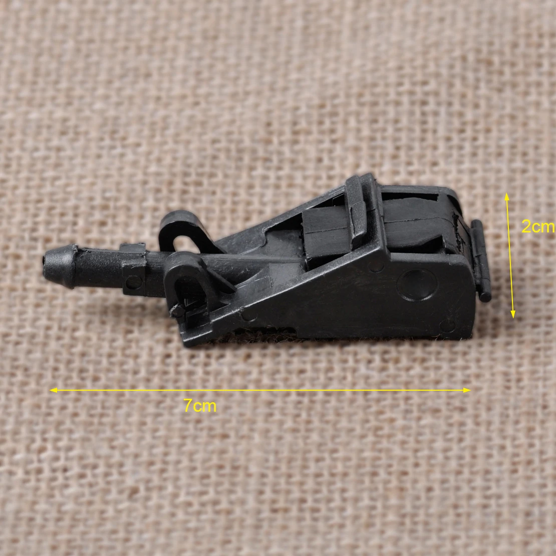 DWCX Free Shipping 2PCS Windscreen Washer Nozzle Jet Water Spray Nozzle For VW Beetle Golf Jetta Passat GTI 1998-2008 6E0955985B