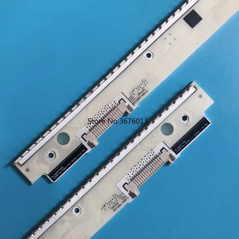 Светодиодная лента подсветки для Panasonic TH L55DT50C 55 дюймовый телевизор NLAW40165L ASAT165L 42B 2