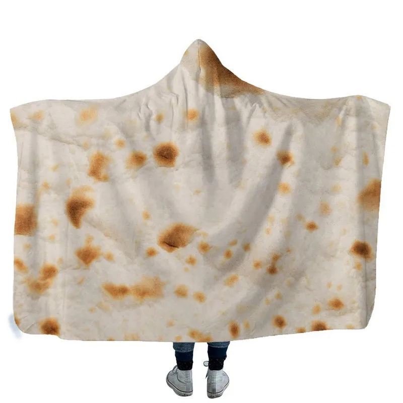 Супер мягкое одеяло с капюшоном Burrito, домашнее повседневное теплое одеяло для взрослых, детское одеяло для дивана, кровати, колена - Цвет: Model 2
