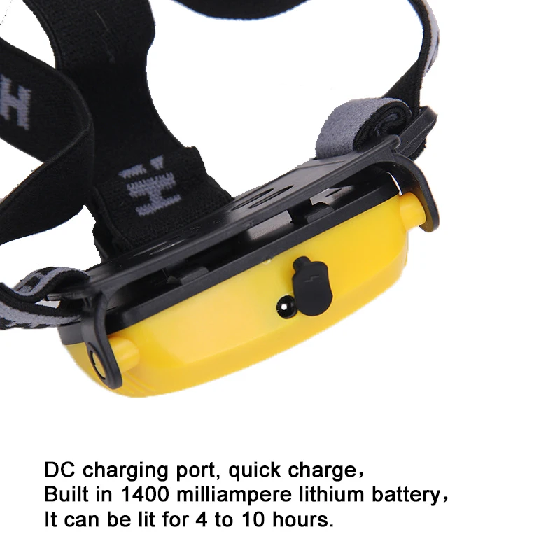 Светодиодный налобный фонарь перезаряжаемые фонарики для бега с USB CREE 5 Вт