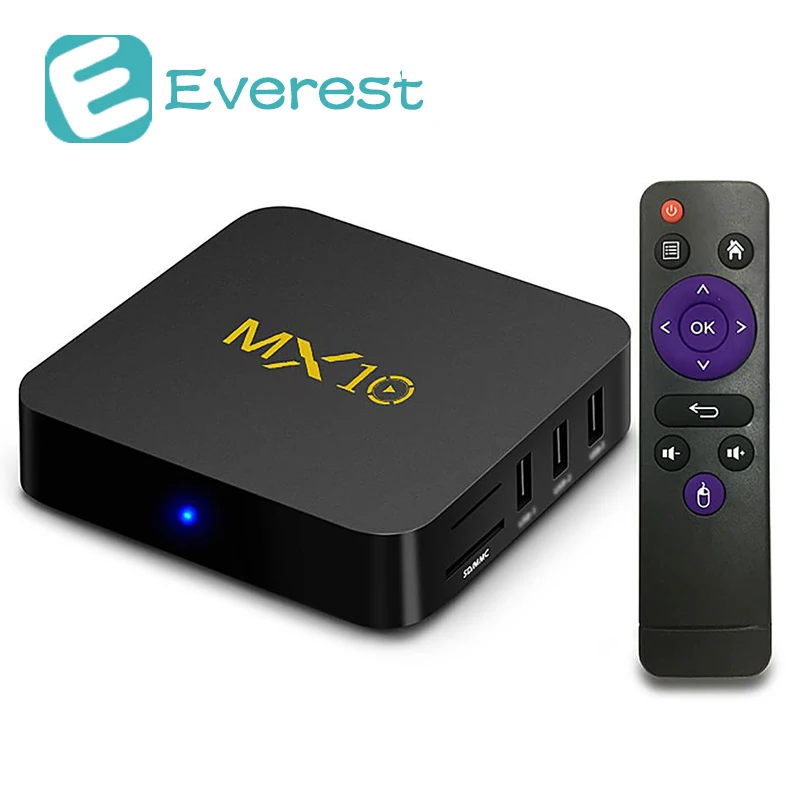 MX10 Android 7.1.2 RK3328 4 ГБ DDR4/32 eMMC К HDR smart ТВ коробка 802.1.1 b/g/n WI-FI LAN VP9 HDMI USB3.0 mini pc | Компьютеры
