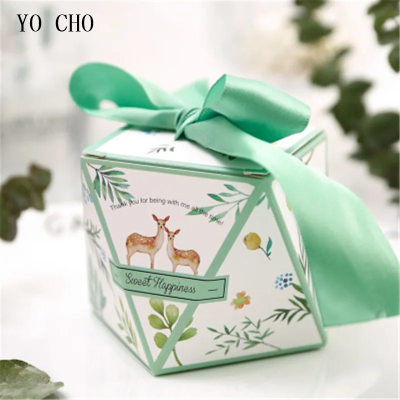 5 шт. коробка для конфет с фламинго| |