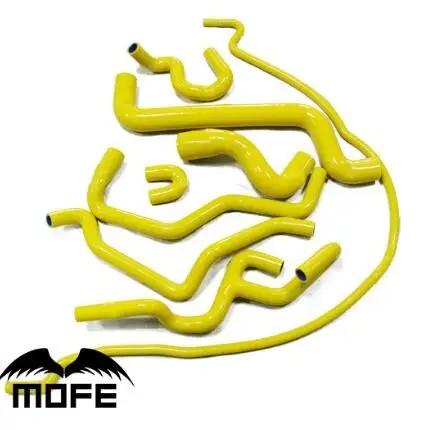 MOFE зеленый 3Ply 8 шт. набор силиконовых шлангов радиатора охлаждающей жидкости для