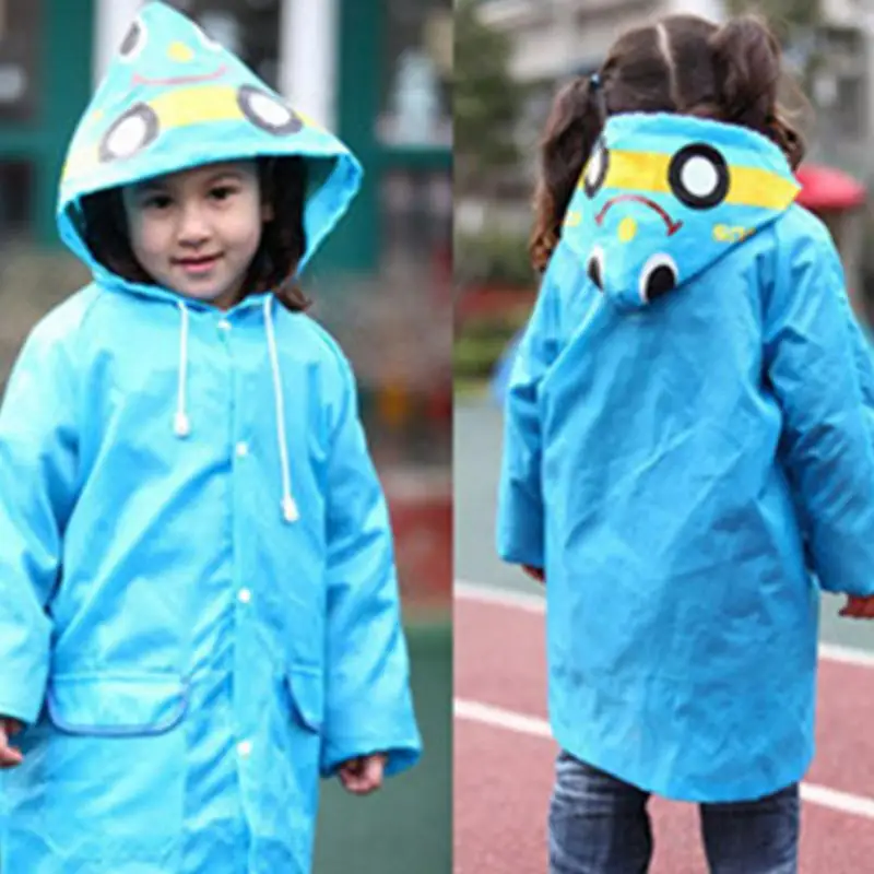 BP супер милый детский плащ с героями мультфильмов карамельного цвета полиэстер