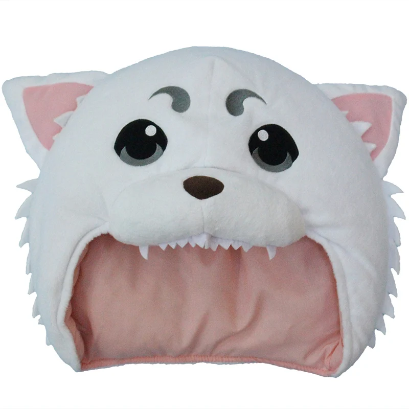 Аниме-костюмы Gintama sadaharu Bite head шляпы | Тематическая одежда и униформа