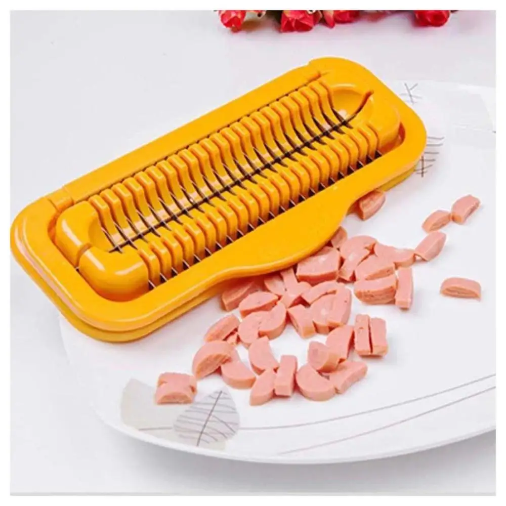 Домашние кухонные инструменты новые из нержавеющей стали Режущий колбасный