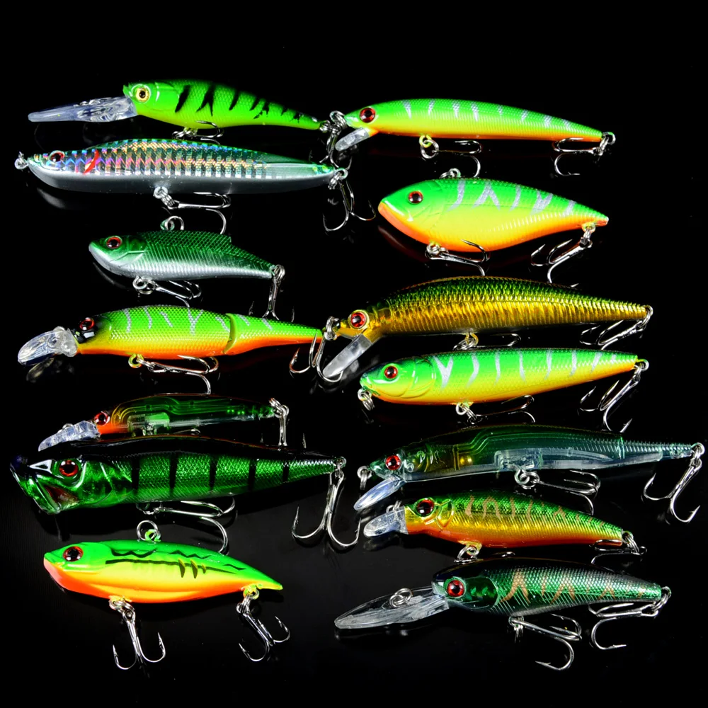 Набор рыболовных приманок 14 шт./лот моделей|fishing lure|good luresquality lure |