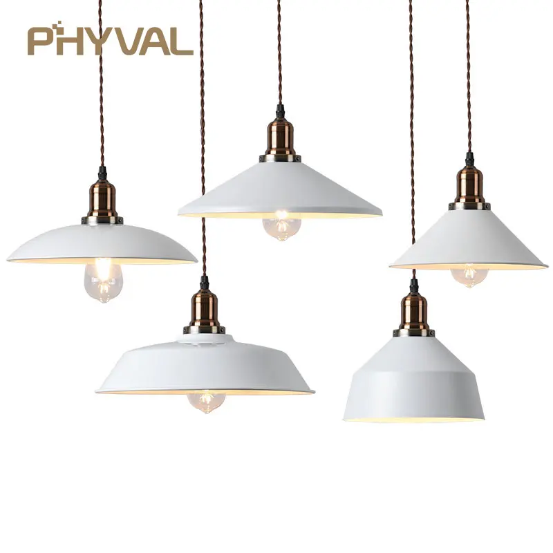 Vintage Pendant Lamp American Loft Light for Dinning Room Restaurant Bedroom Creative Retro Industrial Hanging E27 | Лампы и освещение