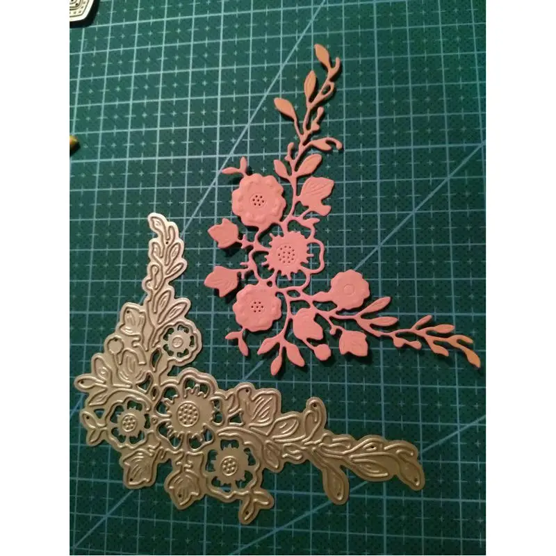 Цветок границы металла резки штампы DIY Трафаретный Скрапбукинг тиснение бумаги