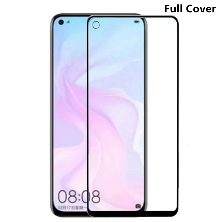 11D полностью клеящееся закаленное стекло для Honor V20 View 20 View 20 Защитная пленка для экрана для huawei Nova 4 Nova4 защитное стекло - Цвет: Black Edge