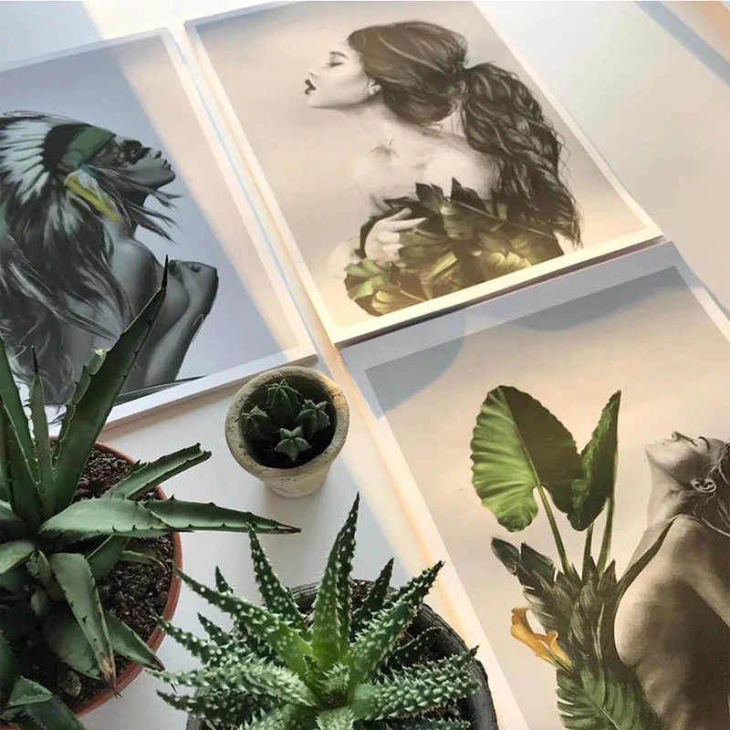 Современная декоративная картина для девочек в скандинавском стиле