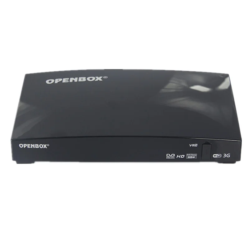Оригинальный цифровой спутниковый ресивер Openbox V8S поддержка WEBTV Biss Key 2 слота USB Wi-Fi
