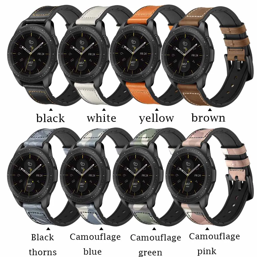 Итальянский ремешок для часов из натуральной кожи 20 мм Quick Release для samsung gear Classic Frontier Watch Active Band ремешок аксессуары