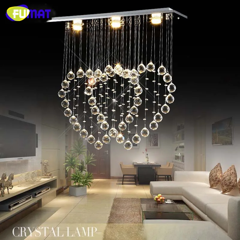 Креативная хрустальная люстра K9 с подвеской в виде 2 сердца для гостиной