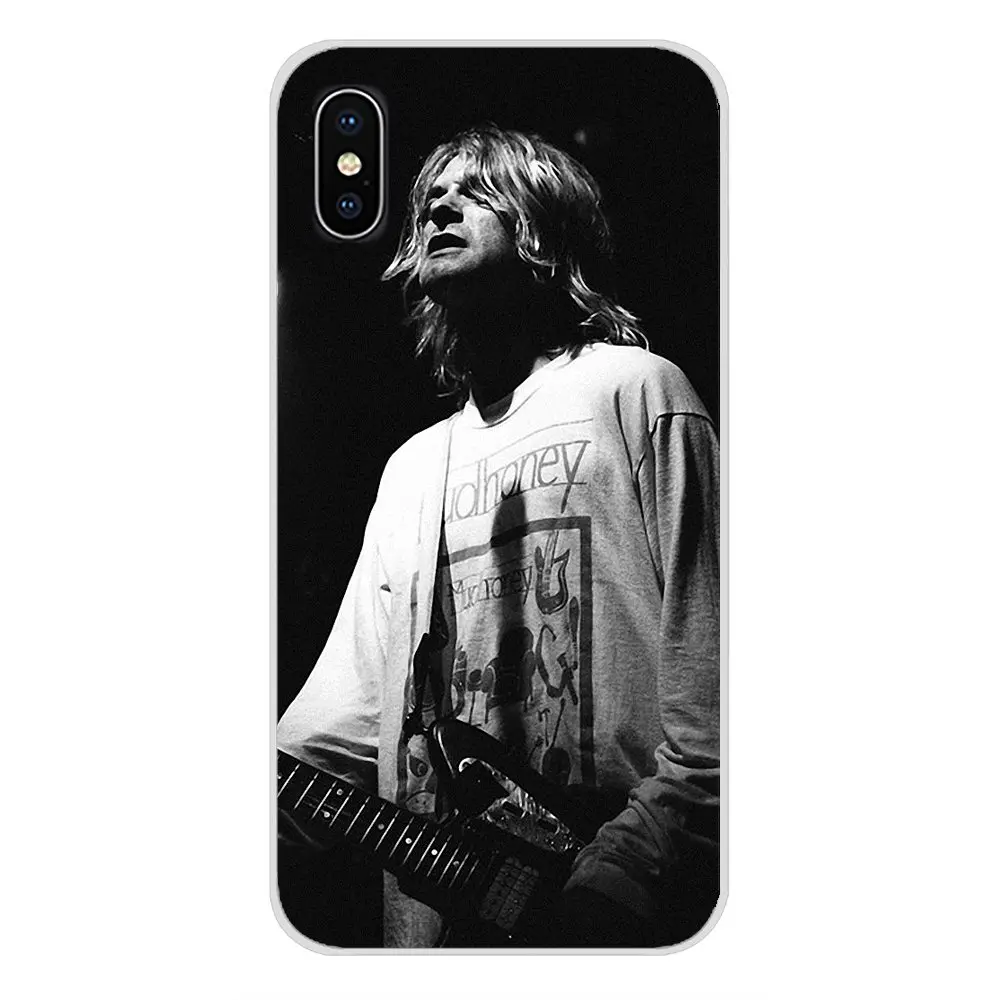 Чехлы из ТПУ для HTC One U11 U12 X9 M7 M8 A9 M10 E9 Plus Desire 630 530 626 628 816 820 830 Nirvana Kurt Cobain Grunge Rock Cute |