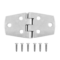 strong boat door hinge strap with screws 316 stainless steel boat accessories for marine boat cabinet deck silver