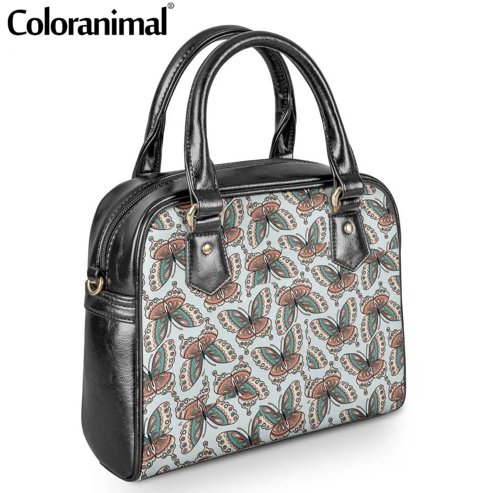 Сумка через плечо Coloranimal женская кожаная сумка тоут из искусственной кожи