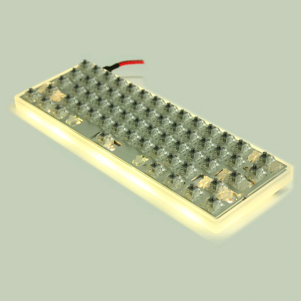 Программируемая подсветка YMDK 60% YD60MB 64 RGB светодиодная PCB пластина стабилизаторы